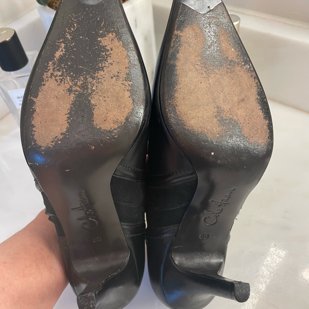 Cole Haan Black Ankle Booties labeled as size 8 but fit as a 7.5 - Picture 8 of 8